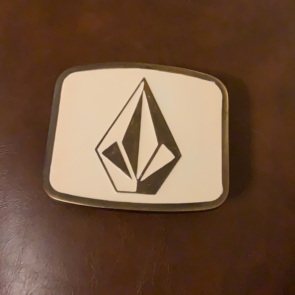 Vintage Volcom stone belt buckle